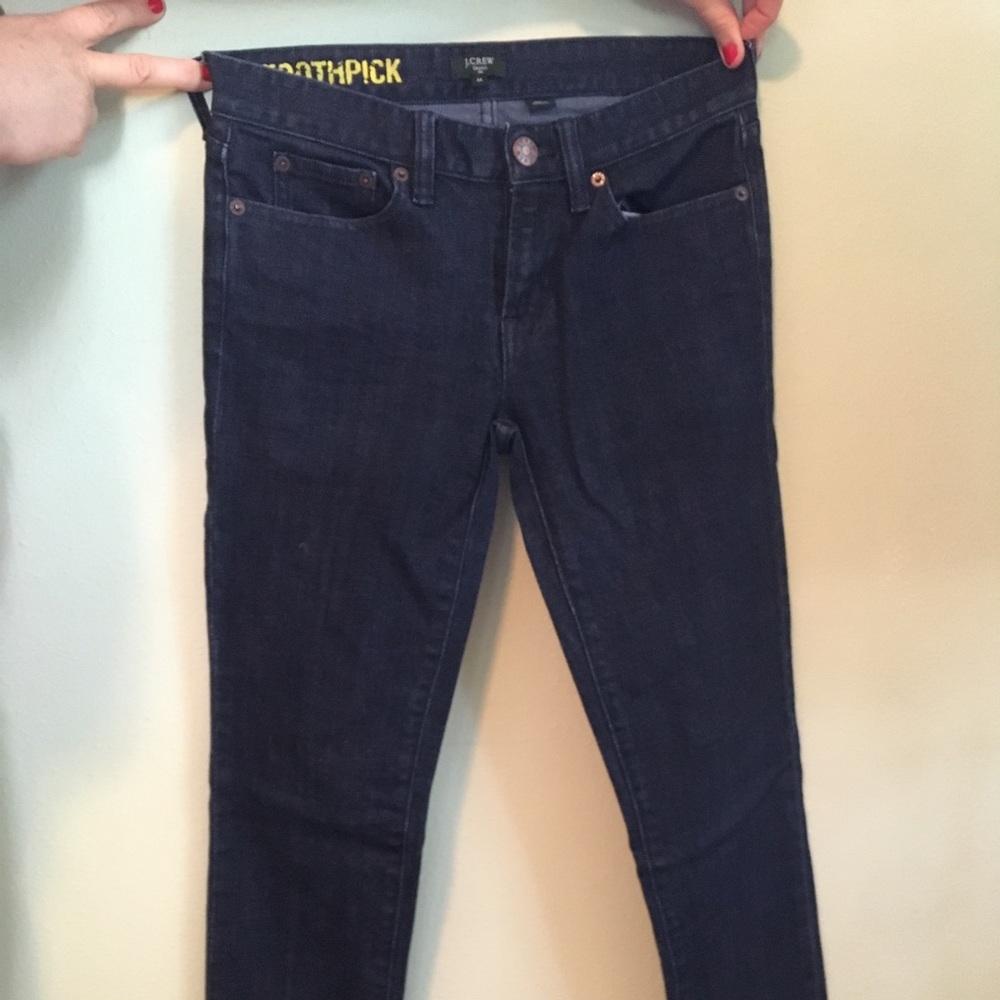 Dark wash Toothpick J Crew Jeans